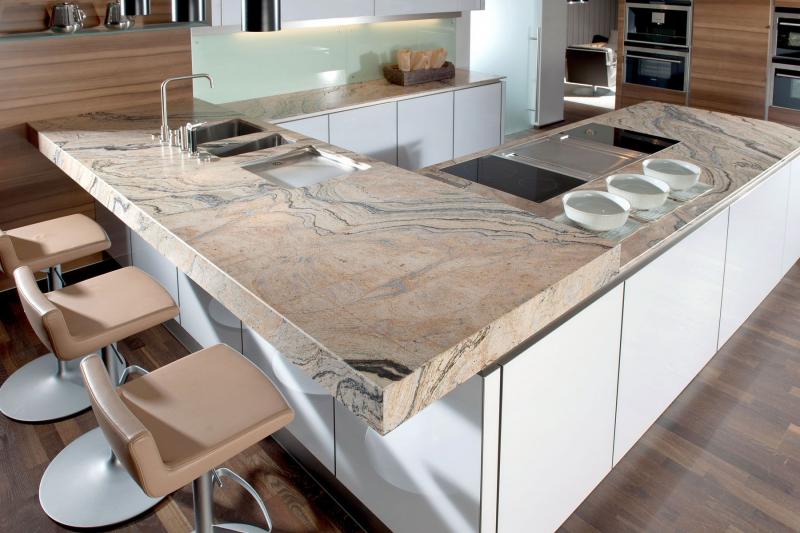 Изготовление столешниц из кварцевого камня