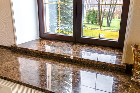 Подоконники из искусственного камня